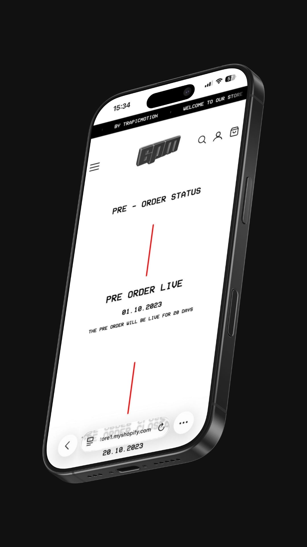 Theme preview - Mobile