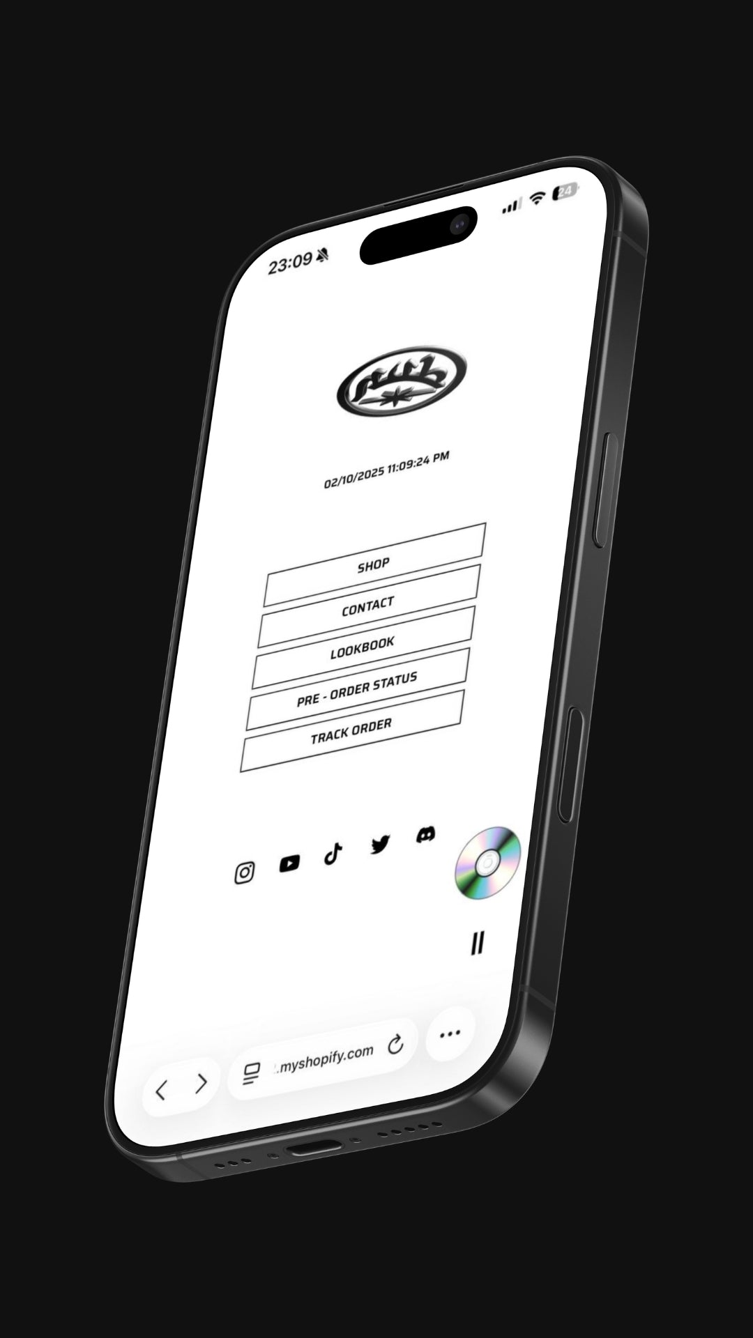 Theme preview - Mobile