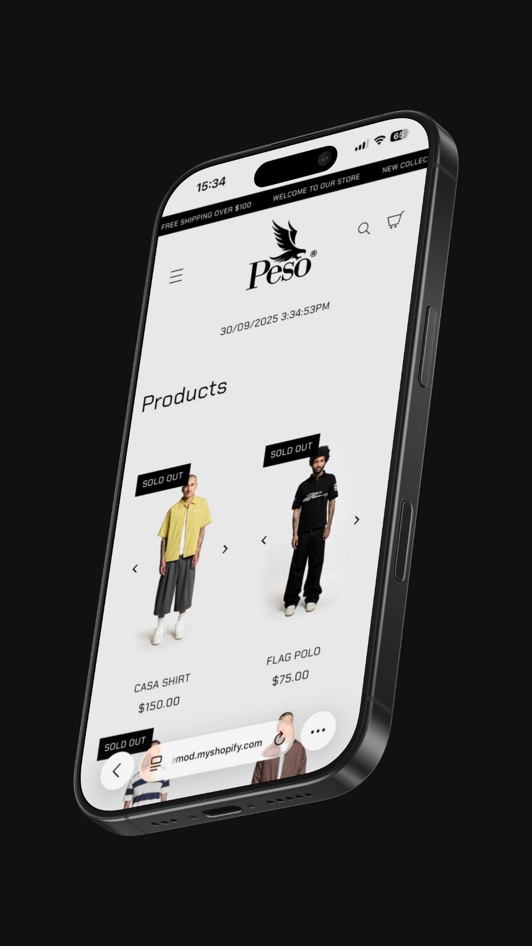 Theme preview - Mobile