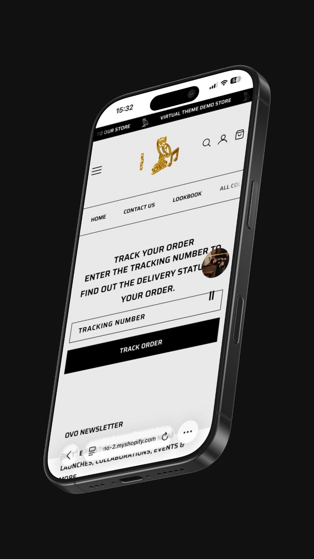 Theme preview - Mobile