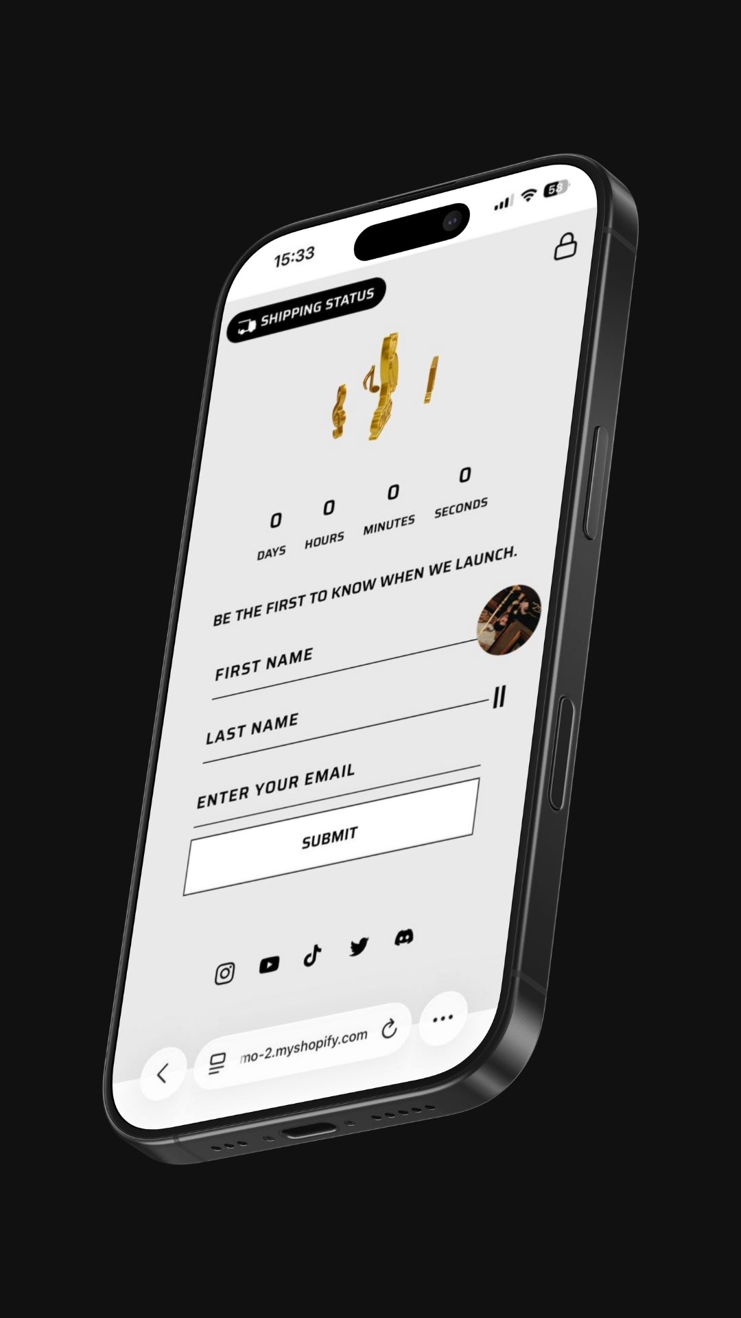 Theme preview - Mobile