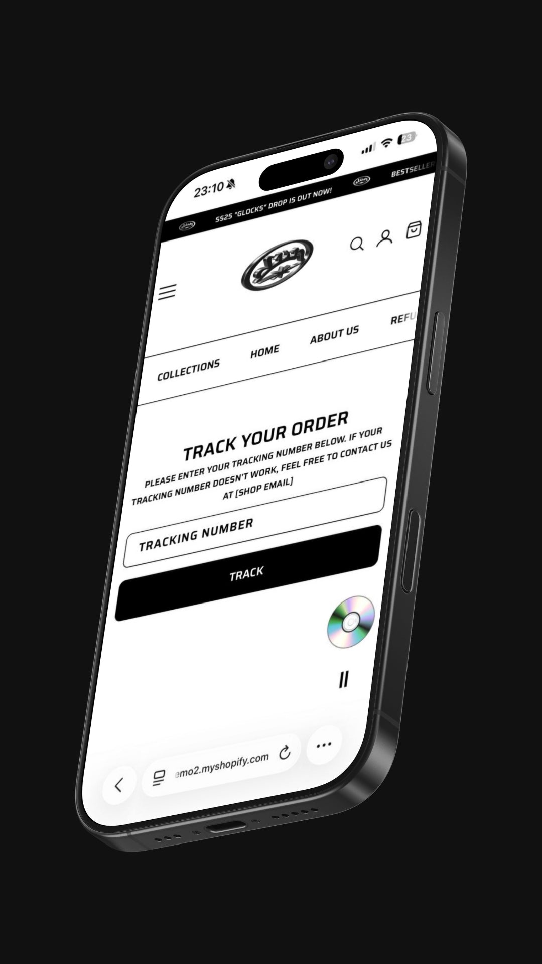 Theme preview - Mobile