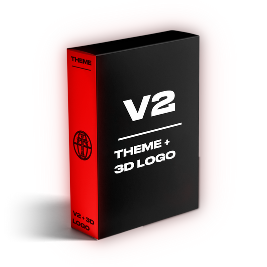 V2 + 3D CUSTOM LOGO