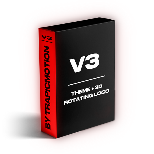 V3 + 3D CUSTOM LOGO