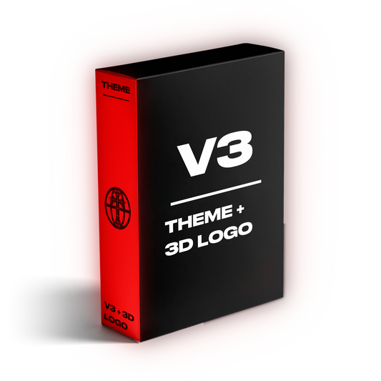 V3 + 3D CUSTOM LOGO