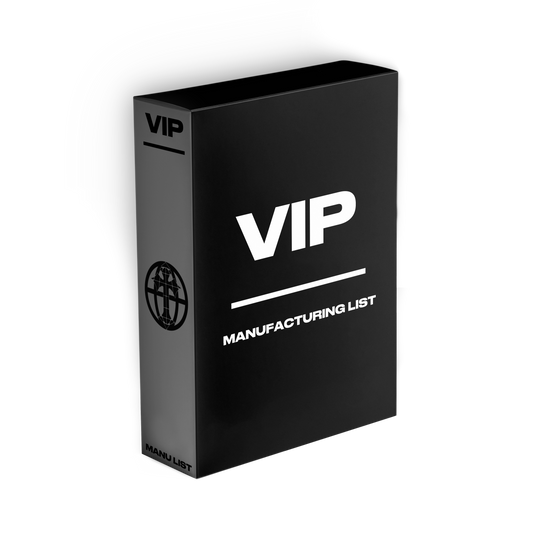 VIP MANUFACTURING LIST