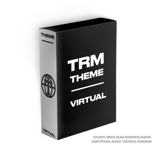 VIRTUAL + 3D GLB LOGO